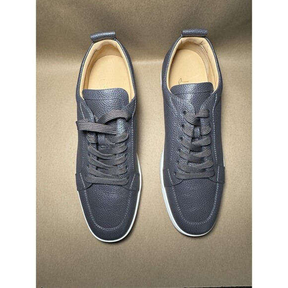 Christian Louboutin Rantulow Gray Pebble Leather Mens 46 main image 11